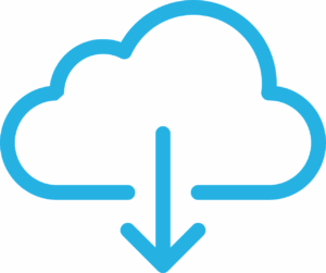 Free download cloud file download vector